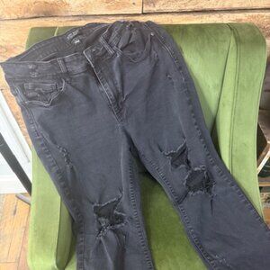 Judy Blue Distressed black jeans